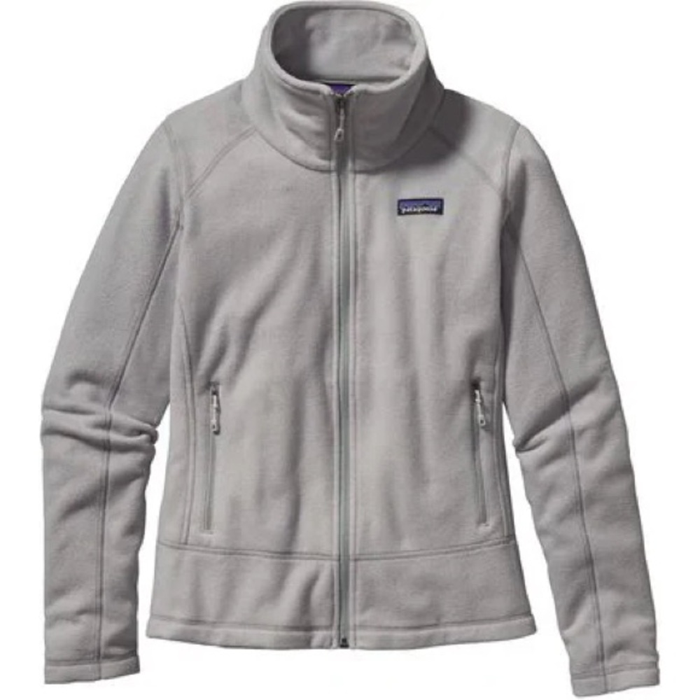 Patagonia Fleece Zip Up -light gray